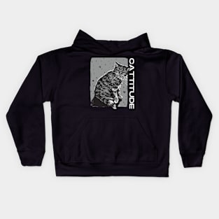 Cattitude Kids Hoodie